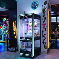 Machine à griffes LED néon moderne CLAW BAE, machine de jeu d'arcade commerciale, distributeur de prix à monnayeur pour clubs et bars