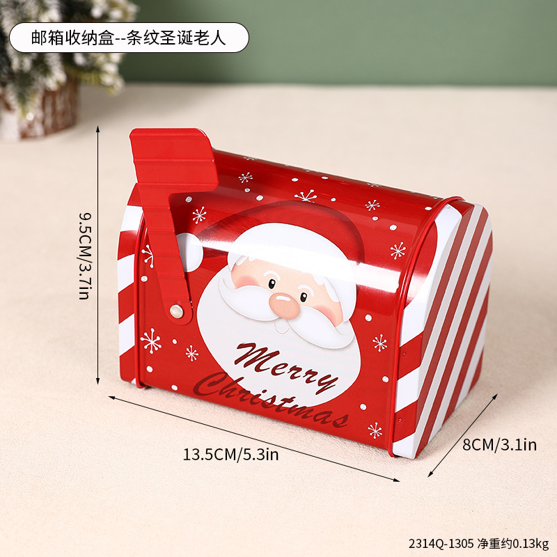 2314Q-1305 กล่องจัดระเบียบจดหมาย - ลายซานตาคลอส