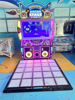 Machine de jeu de danse à monnayeur, nouveau modèle, marque Toda, structure métallique, 1-2 joueurs