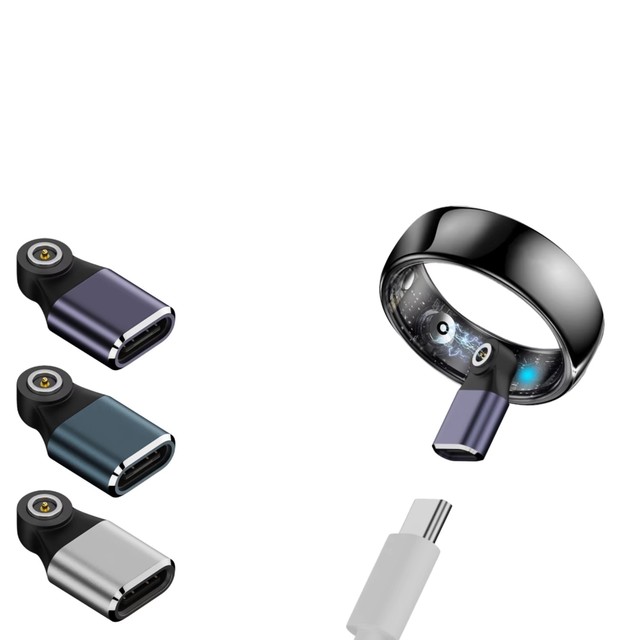 Magnetic Smart Ring Charger Adapter Universal Replacement Charger- 4 mm Suitable for Colmi