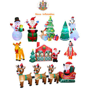 Bonhomme <span class=keywords><strong>de</strong></span> neige géant gonflable en PVC pour extérieur, <span class=keywords><strong>d</strong></span>écoration <span class=keywords><strong>de</strong></span> jardin <span class=keywords><strong>de</strong></span> Noël, 4 mètres, comprenant un souffleur <span class=keywords><strong>d</strong></span>'air, taille personnalisable - Product Image 6