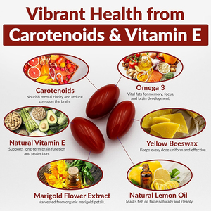 Cápsulas blandas de alta calidad de marca privada con EPA, DHA y VITAMINA E que mejoran la concentración cerebral y apoyan el bienestar cognitivo. - Product Image 3