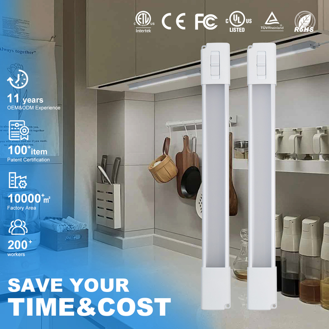 Indoor Portable USB Rechargeable Motion Sensor Wardrobe Light Wireless Magnetic Under LED Cabinet Lights for Wall Kitchen Closet