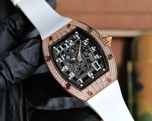 Reloj de Pulsera Mecánico Automático Chino de Lujo para Hombre, Aleación, Cristal de Zafiro de 5 mm, Correa de Goma, Puntero Luminoso, Modelo Rojo - Product Image 2