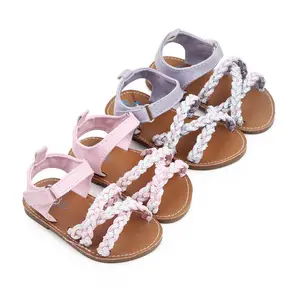 Summer Baby Girl's Outdoor Sandals Lightweight Rubber Slippers with Breathable Feature Fashionable Walking Shoes for Toddlers