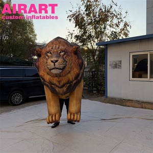 Costume Gonfiabile Gigante Personalizzato a Forma di <span class=keywords><strong>Leone</strong></span>, Mascotte Indossabile per Festival e Parate - Product Image 2