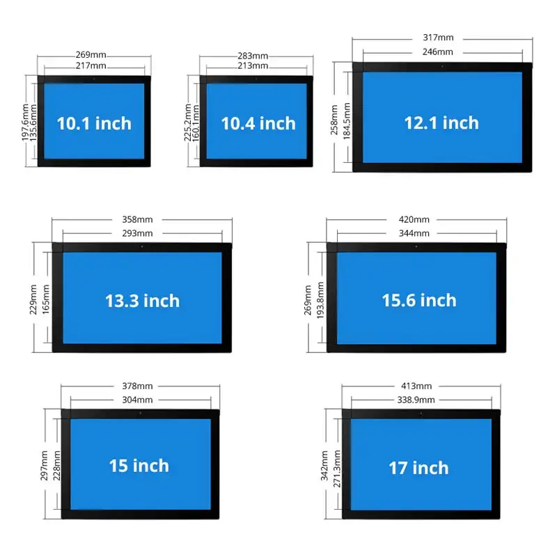 POLING OEM/ODM Touchwo 10,1 дюймов емкостный сенсорный экран Aio компьютер с Rk3288 Android 7,1