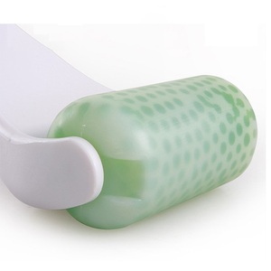 Mini Ice Cooling Derma Rolling System Jade <b>Roller</b> Face Massager with Anti-Aging Skin Rejuvenation and 10-15mins Freeze Time - Product Image 4