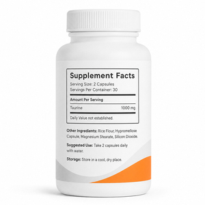 Capsules de Taurine de Nouvelle Génération en Gros – Formule Personnalisée pour l'Énergie et le Soutien Immunitaire des Adultes – Prix Fabricant - Product Image 6