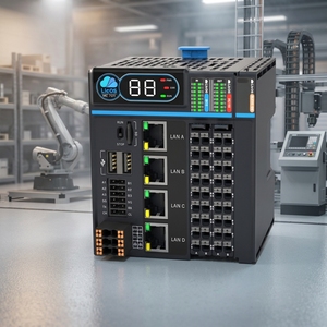 Contrôleur PLC PAC d'équipement avancé, contrôle synchrone 128 axes, 32 entrées/sorties, 16 sorties PNP, vitesse 1 ns, MC701-CPU4A410G1616S, 24 V CC, 4 - Product Image 5