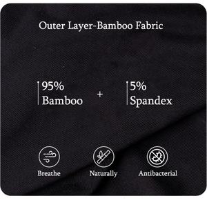 4 Layer Leakproof High-Rise Hipster Menstrual for <b>Panties</b> Underwear Knitted Incontinence <b>Panty</b> Women 50ml - Product Image 6