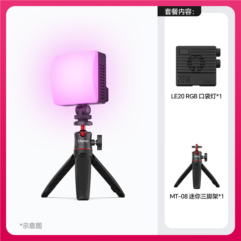 [Lampe d'appoint portable/de bureau] Lampe de poche LE20RGB