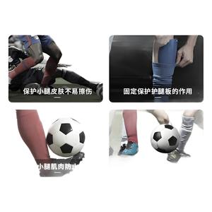 Calcetines de fútbol profesionales hasta la rodilla, fibra de poliéster gruesa y transpirable para adultos y niños, calcetines de entrenamiento de fútbol - Product Image 2