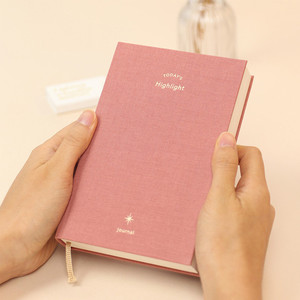 LABON-marcador <span class=keywords><strong>de</strong></span> cinta plana para diario, cuaderno <span class=keywords><strong>de</strong></span> tapa dura sin fecha, 365 días, A6 - Product Image 5