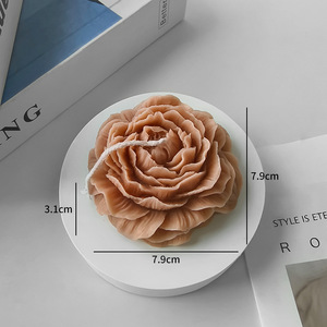 Vela Aromática Votiva Moderna Hecha a Mano con Cera de Soja, con Temática Festiva, para Decoración Navideña y del Ramadán - Product Image 5