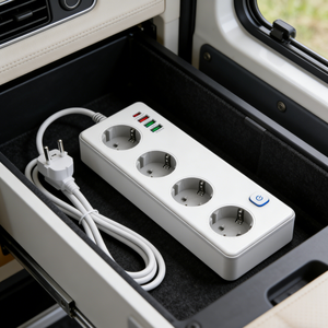 Multiprise universelle 10 prises 2500W 10A avec ports USB PD 30W, vente en gros, multiprise pour conteneur <span class=keywords><strong>maritime</strong></span> - Product Image 1