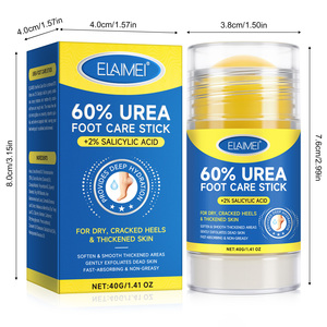 <span class=keywords><strong>Crema</strong></span> en Barra para Pies con 60% de <span class=keywords><strong>Urea</strong></span>, de Rápida Absorción, Exfolia Suavemente la Piel del Pie, Elimina la Piel Muerta e Hidrata - Product Image 6