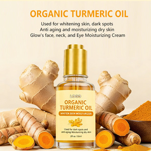 Crème hydratante pour le visage à l'huile de curcuma biologique avec beurre de gingembre et huile de jojoba, crème éclaircissante pour la peau contre les taches brunes et <span class=keywords><strong>anti</strong></span>-âge - Product Image 6