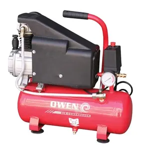 Low Moq 0.75Hp 8Bar Piston Air Compressor Direct Driven 6L 3/4 HP spray paint mini electrical air compressor 220v for Sale