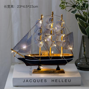 Ornements de <span class=keywords><strong>voilier</strong></span> Offre Spéciale voile lisse artisanat de <span class=keywords><strong>bateau</strong></span> <span class=keywords><strong>pirate</strong></span> créatif plusieurs styles <span class=keywords><strong>bateau</strong></span> à voile en bois - Product Image 1