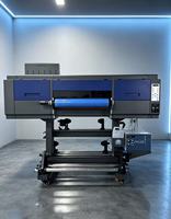 Imprimante UV Roll-to-Roll 60 cm, machine d'impression UV pour étiquettes en cristal, autocollants de transfert, logos, tasses, acrylique, métal, impression personnalisée