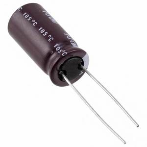 UPJ1J121MPD1TD ตัวเก็บประจุด้วยไฟฟ้าอลูมิเนียม120uF ± 20% 63V ผ่านรู - Product Image 1