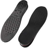 Couche de sortie Hauteur Augmenter la semelle intérieure Coussin d'air Ascenseurs Absorption des chocs Talon Ascenseur Chaussures Semelle intérieure