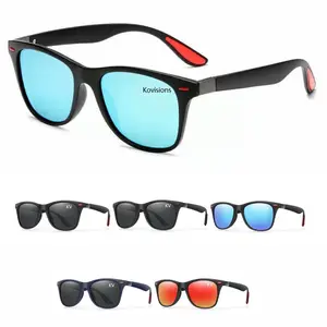 Heißer Verkauf hochwertige P21 Classic Brand Design Driving Square Frame Sonnenbrille Herren brille UV400 Polarisierte Sonnenbrille Herren