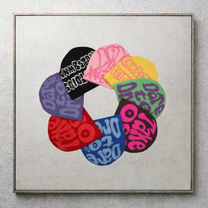 Gorra de punto jacquard con diseño de letras Y2K de algodón y acrílico Gravity Visions, la más moderna de Gucha Sports para venta al por mayor. - Product Image 2