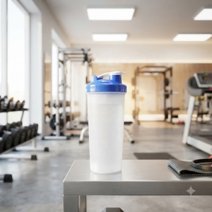 Gobelet en plastique PP avec couvercle rabattable, récipient jetable pour jus, eau, thé, café et boissons rafraîchissantes - Product Image 1