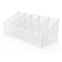 Boîte de rangement multi-compartiments en acrylique de qualité supérieure, personnalisable en couleur/épaisseur, pour organiser des capsules et des petits objets