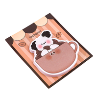 Adorable chiot motif notes autocollantes tampons auto-adhésifs impression personnalisée papeterie mignonne pour bureau école étudiants prise de notes