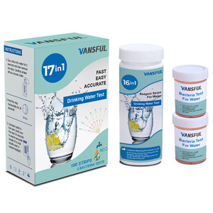 Tiras Reactivas para Análisis de Agua Vansful 17 en 1, 100 Tiras, para Agua Potable, Acuarios, Estanques, Aguas Termales, Uso Industrial - Product Image 4