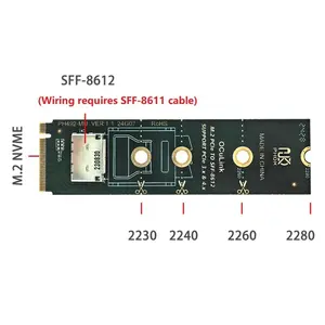 Адаптер <span class=keywords><strong>M</strong></span>.2 NVMe PCIe на Oculink (гнездо) SFF-8612/SFF-8611 в наличии - Product Image 4