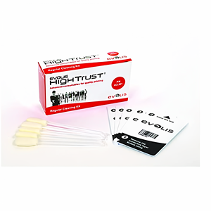 Imprimante de cartes <span class=keywords><strong>Evolis</strong></span> Primacy Kit de nettoyage <span class=keywords><strong>Evolis</strong></span> ACL001 5x Cartes de nettoyage adhésives & Tampons de nettoyage - Product Image 6
