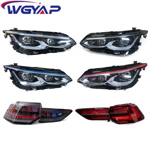 Ensemble de pare-chocs avant WGYAP pour VW <span class=keywords><strong>Golf</strong></span> MK8 <span class=keywords><strong>8</strong></span> <span class=keywords><strong>8</strong></span>.5, grille ABS, découpe pour feux antibrouillard, résistant aux chocs, fixation directe, qualité OE - Product Image 3