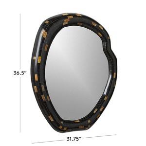 Miroir mural rond moderne design, écologique, élégant, pièce maîtresse pour les salons/salles à manger et décoration de mariage à bas prix - Product Image 6