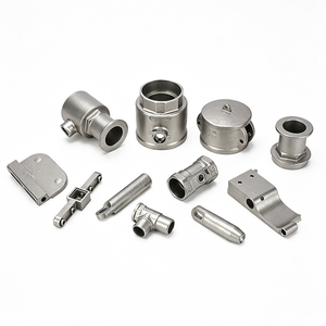 Composants mécaniques sur mesure en acier inoxydable pour raccords de soupapes à engrenages usinés CNC de précision, composants de rechange personnalisés - Product Image 1