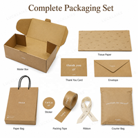 Boîtes d'emballage en papier kraft biodégradable personnalisées en gros pour cosmétiques, soins de la peau, thé, bento, déjeuner, cadeaux, plantes, expédition, emballage biologique