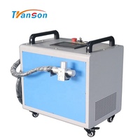 Máquina de limpieza láser de mochila portátil de 50W, eliminación de óxido láser de mano de 50W para pintura de óxido, aceite para madera, vidrio de aluminio