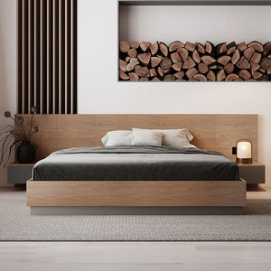 <span class=keywords><strong>Letto</strong></span> Tatami Moderno in MDF con Cassetti, Set Camera da <span class=keywords><strong>Letto</strong></span> King Size, <span class=keywords><strong>Letto</strong></span> <span class=keywords><strong>Matrimoniale</strong></span> con Pannelli in Legno, Design <span class=keywords><strong>Elegante</strong></span> - Product Image 2