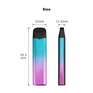 Briquet rechargeable coloré léger couvercle ouvert brûlant allume-cigare double face multicolore portable - Product Image 4