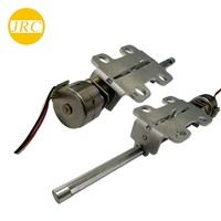 JRCMotor 12R15BY-5 12v DC 15mm Moteur magnétique linéaire Micro actionneur pas à pas linéaire avec moteur de course de voyage