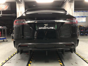 Diffuseur arrière en fibre de carbone pour <span class=keywords><strong>Tesla</strong></span> Model <span class=keywords><strong>X</strong></span> 75D <span class=keywords><strong>90D</strong></span> P90D 100D P100D 2016-2018 - Product Image 4