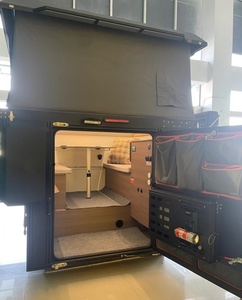 Mini <span class=keywords><strong>Camper</strong></span> Leggero Moderno Slide-in <span class=keywords><strong>4x4</strong></span> con Tetto Sollevabile per Pickup, Guscio con Struttura in Alluminio, Capacità 2 Persone - Product Image 4