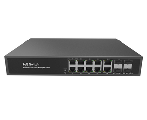 สวิตช์ PoE แบบจัดการได้ 8 พอร์ต กิกะบิต 250W พร้อม 4 SFP - Product Image 3