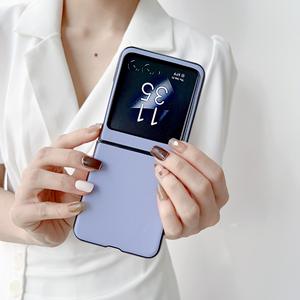 Cubierta de teléfono a prueba de golpes con marco de PC de piel de chapa de cuero para <span class=keywords><strong>Motorola</strong></span> Moto <span class=keywords><strong>RAZR</strong></span> 40 Ultra 50 Ultra - Product Image 2