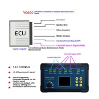 Testeur de maintenance ECU moteur, générateur de signaux vilebrequin et arbre à cames, outil de diagnostic automobile essence et diesel YC600