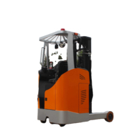 Chariot élévateur électrique à bras télescopique CQDE-C, assis, 1200 kg, 1500 kg, 2000 kg, levée 4,5 m, pour allées étroites, pour la picking en entrepôt