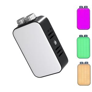 Lumière vidéo RGB portable et stable avec <span class=keywords><strong>logo</strong></span> personnalisé, 13 effets lumineux, luminosité réglable de 1 à 100 %, garantie 1 an, étanche et antichoc - Product Image 1